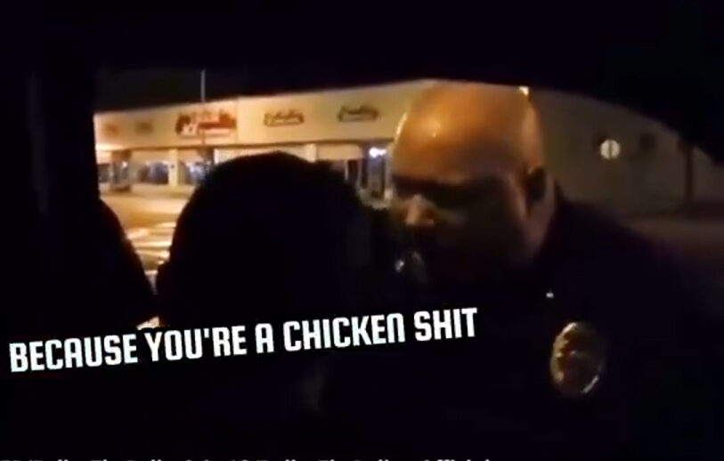 Cop Pulls Fellow Officer Away After He Goes Ballistic on Driver for Asking Questions and Knowing His Rights