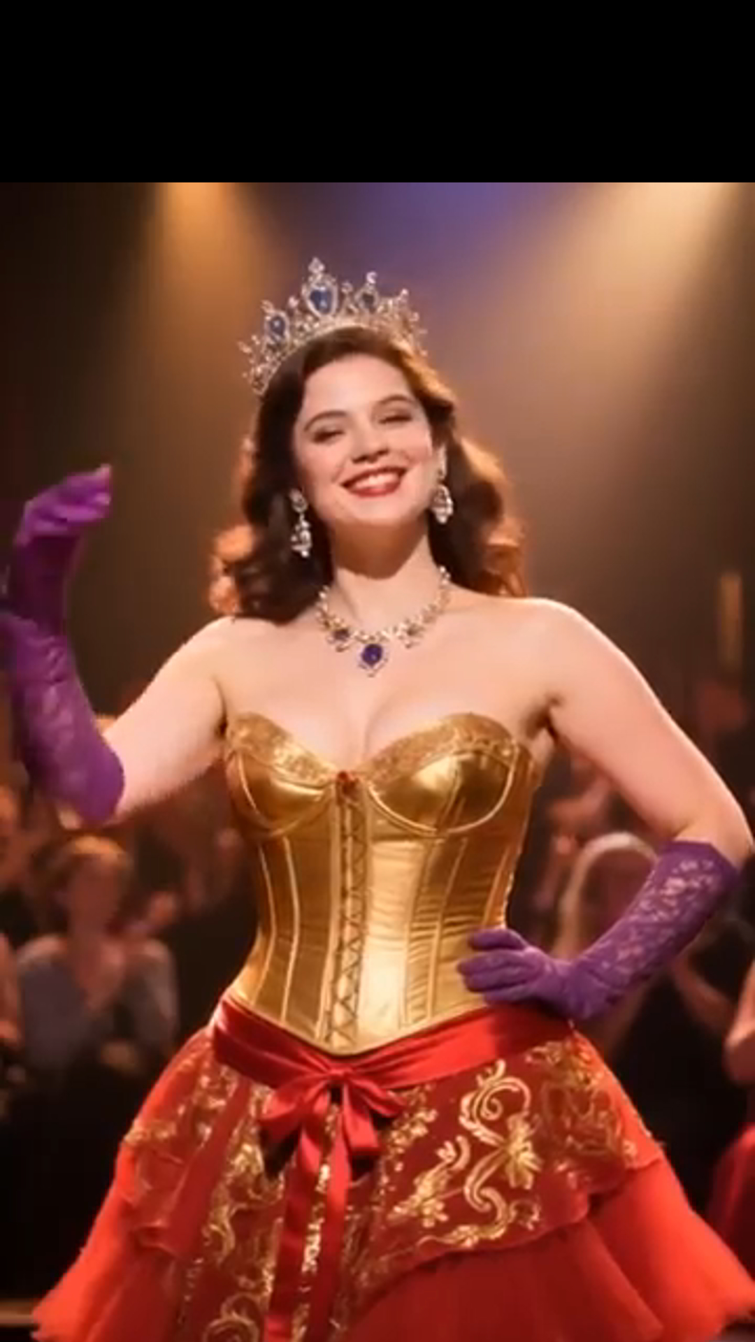 The Four-Wheeled Transformation of Plus-Size Queens: From Burgundy Gowns to Crowned Glory 👑✨
