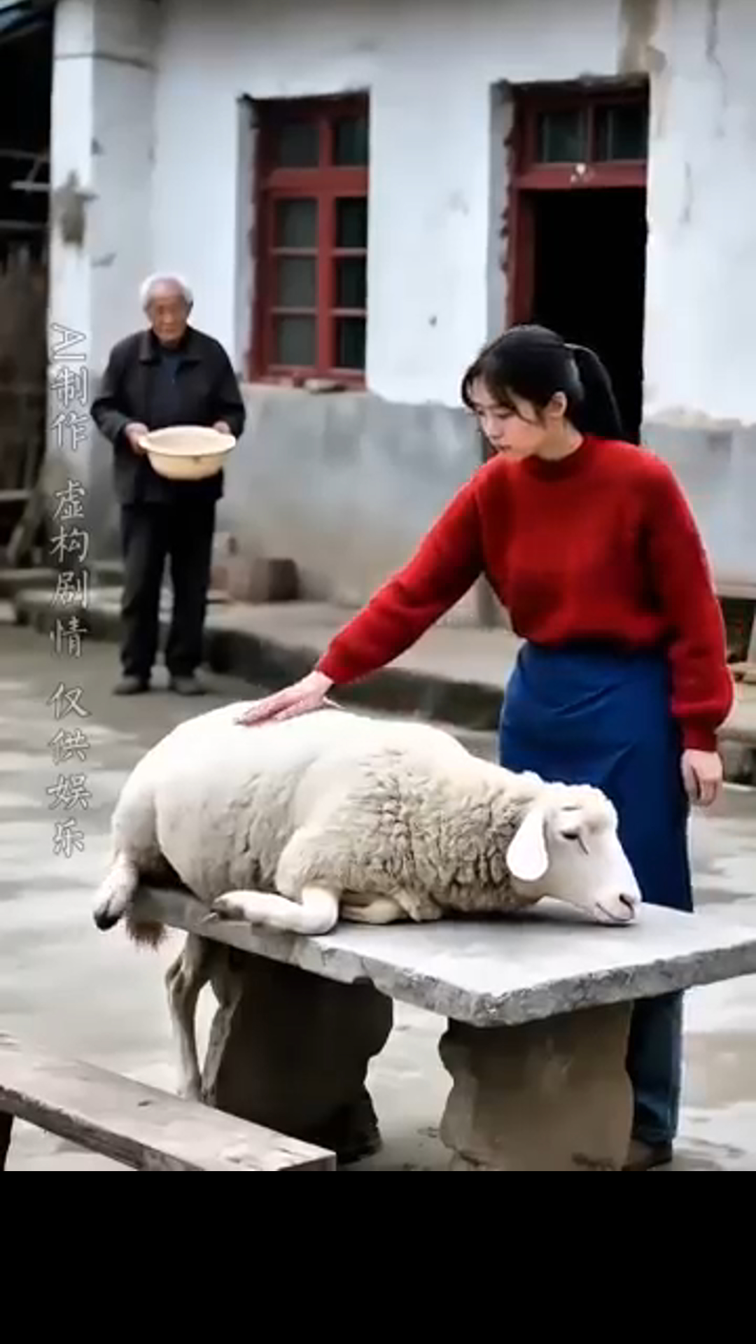 This Sheep Has a Soul: A Deep Connection That Will Move You 💖🐑