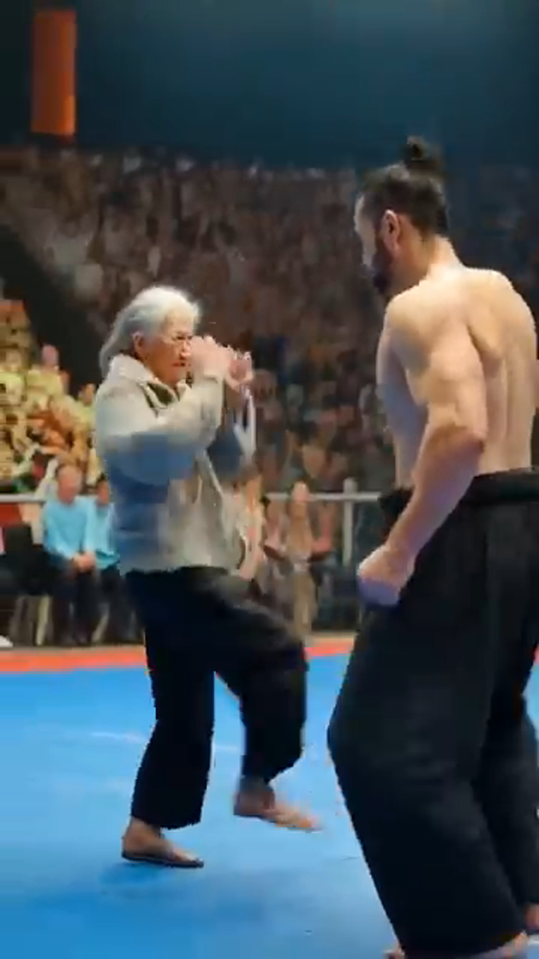 Weak-Looking Grandma Shocks Everyone with Kung Fu Mastery!