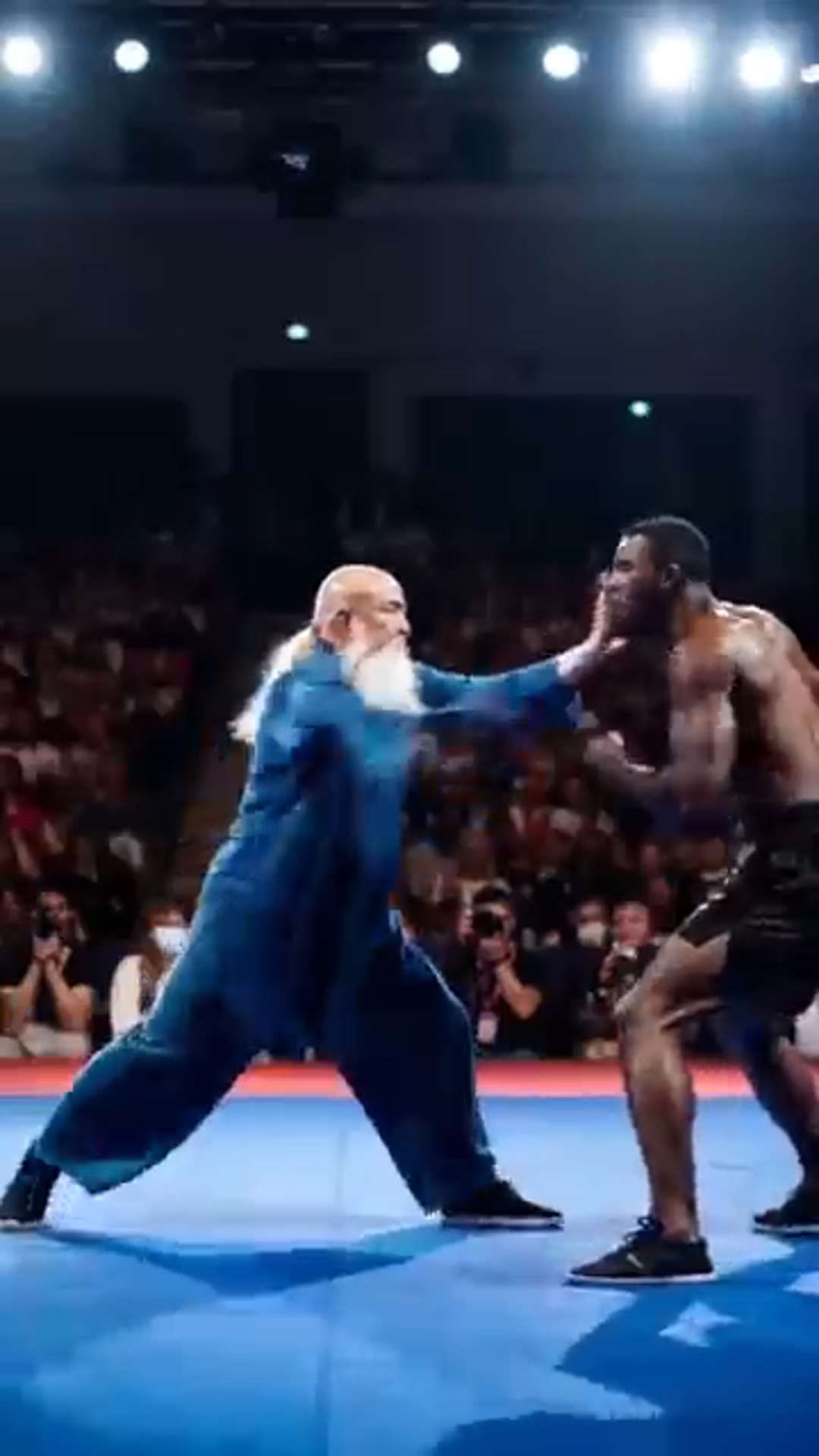Old Man Destroys Opponent Like a Tornado – Crowd Left Speechless!