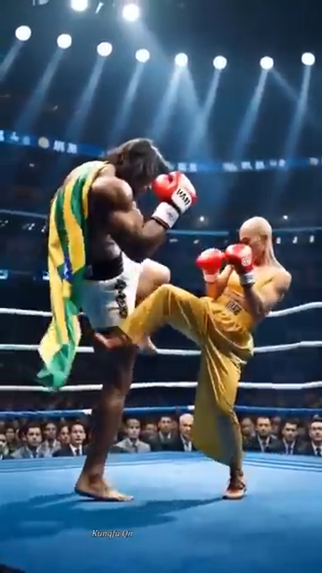 Incredible Kung Fu Girl Takes Down Heavyweights! 🥋💥