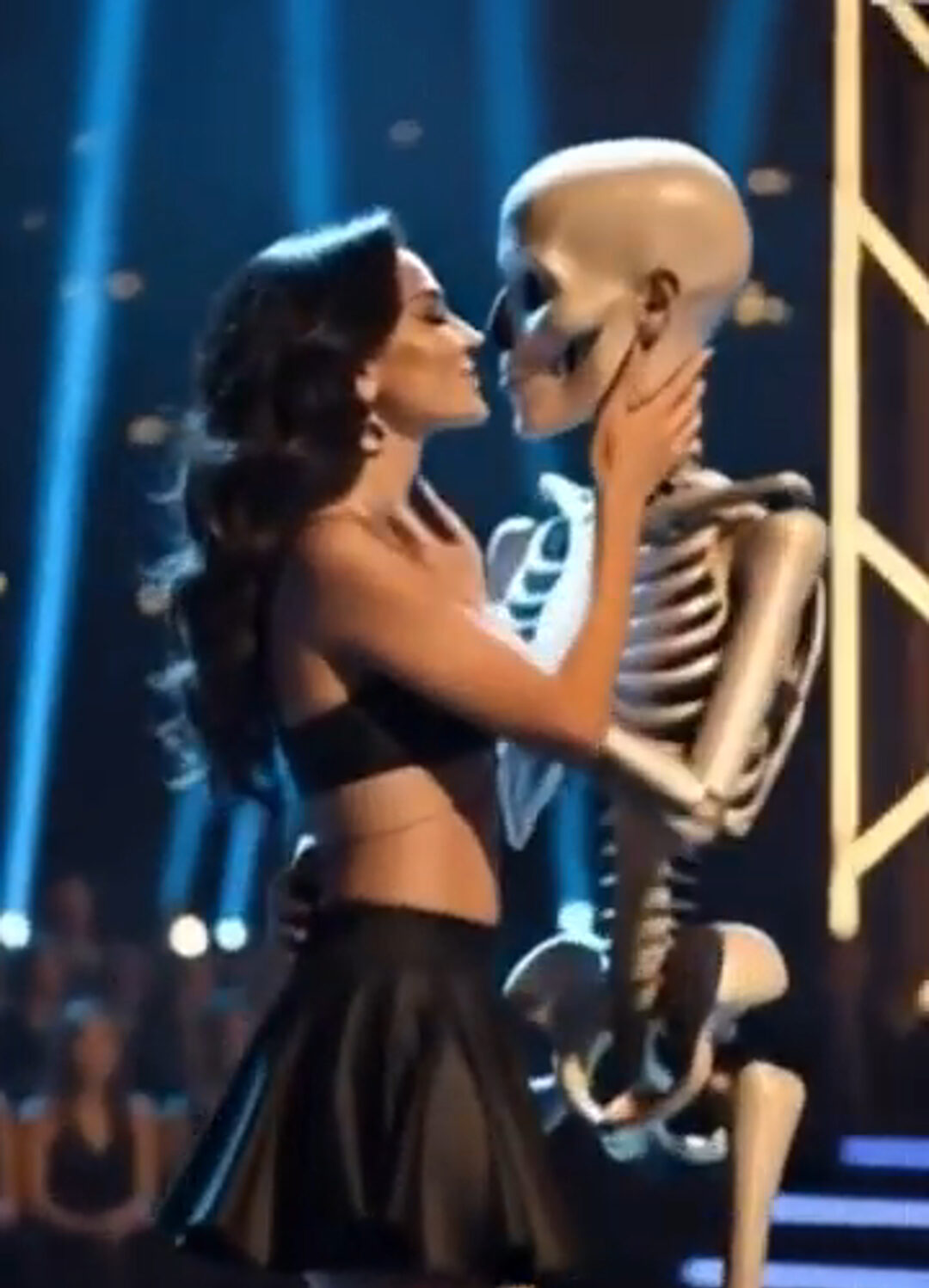 She Made Out with a Skeleton on Stage — Then Something Wild Happened