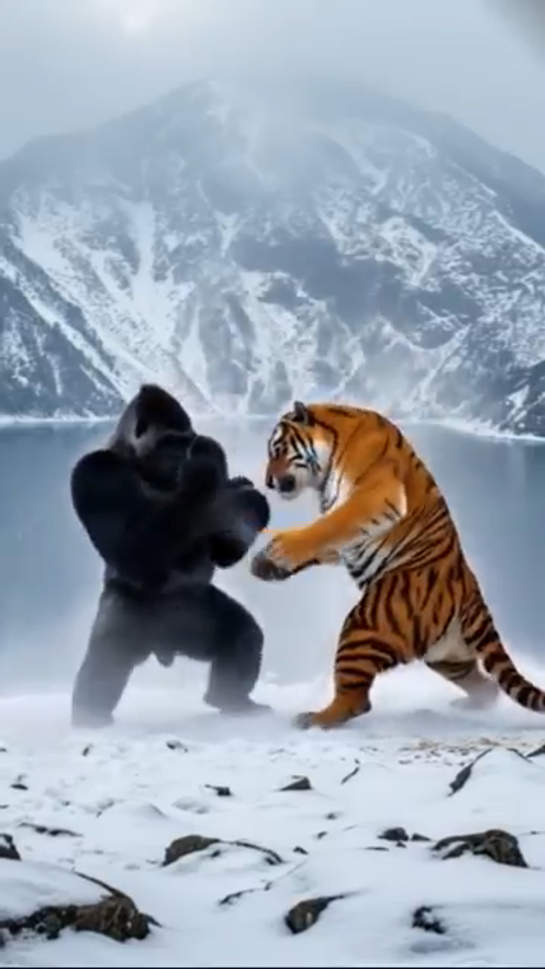 Gorilla vs Tiger: The Wild Showdown You Never Expected!