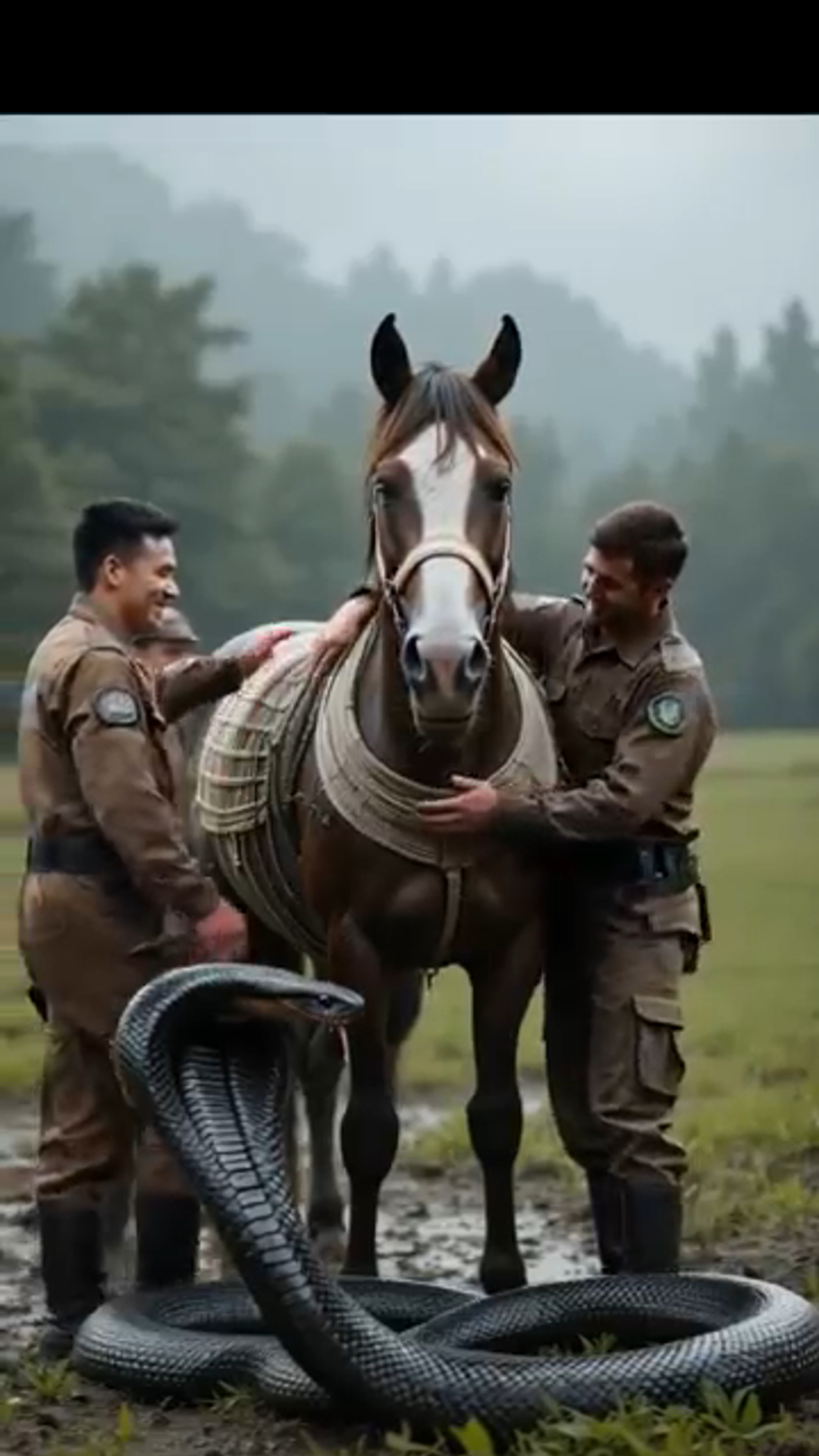 Horse Falls into Snake-Filled Well — Incredible Rescue Caught on Camera! 🐍🚨