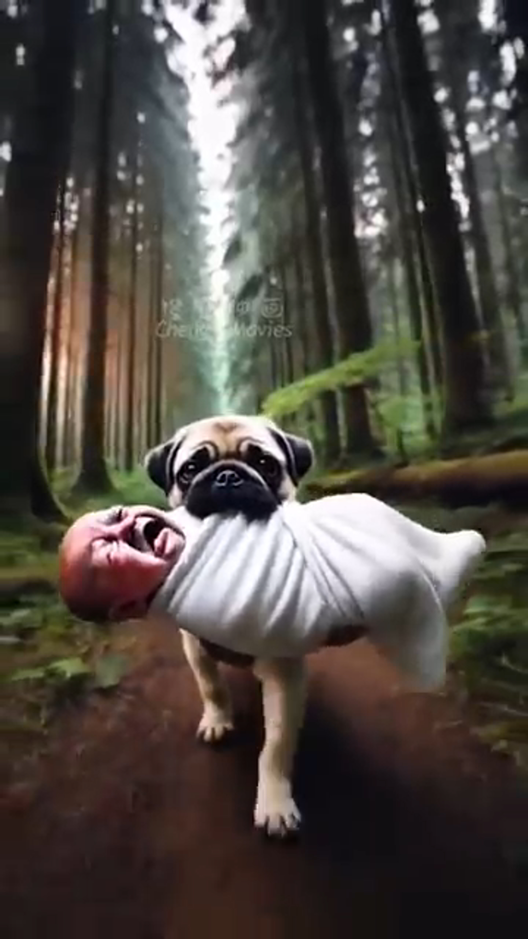 Abandoned Baby Saved by Pug – A Divine Twist No One Saw Coming