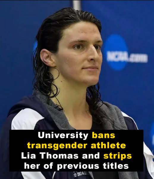 University bans transgender athlete and strips her of titles