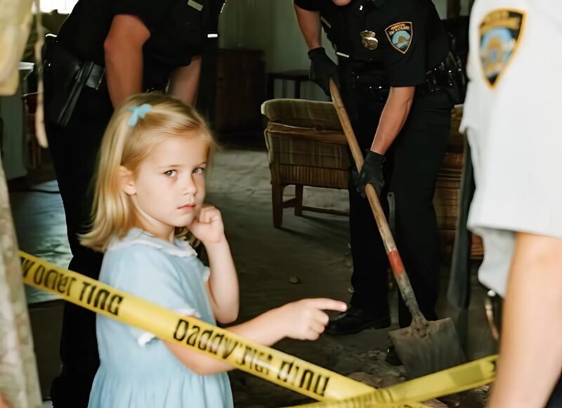 A girl called the police and said her father was under the floor: when the officers started removing the floorboards, they found something terrible