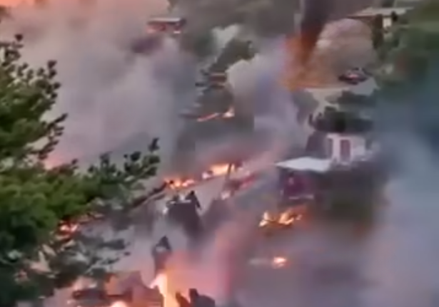Authorities Report Deadly Incident Moments Ago, Fire Breaks Out at Scene