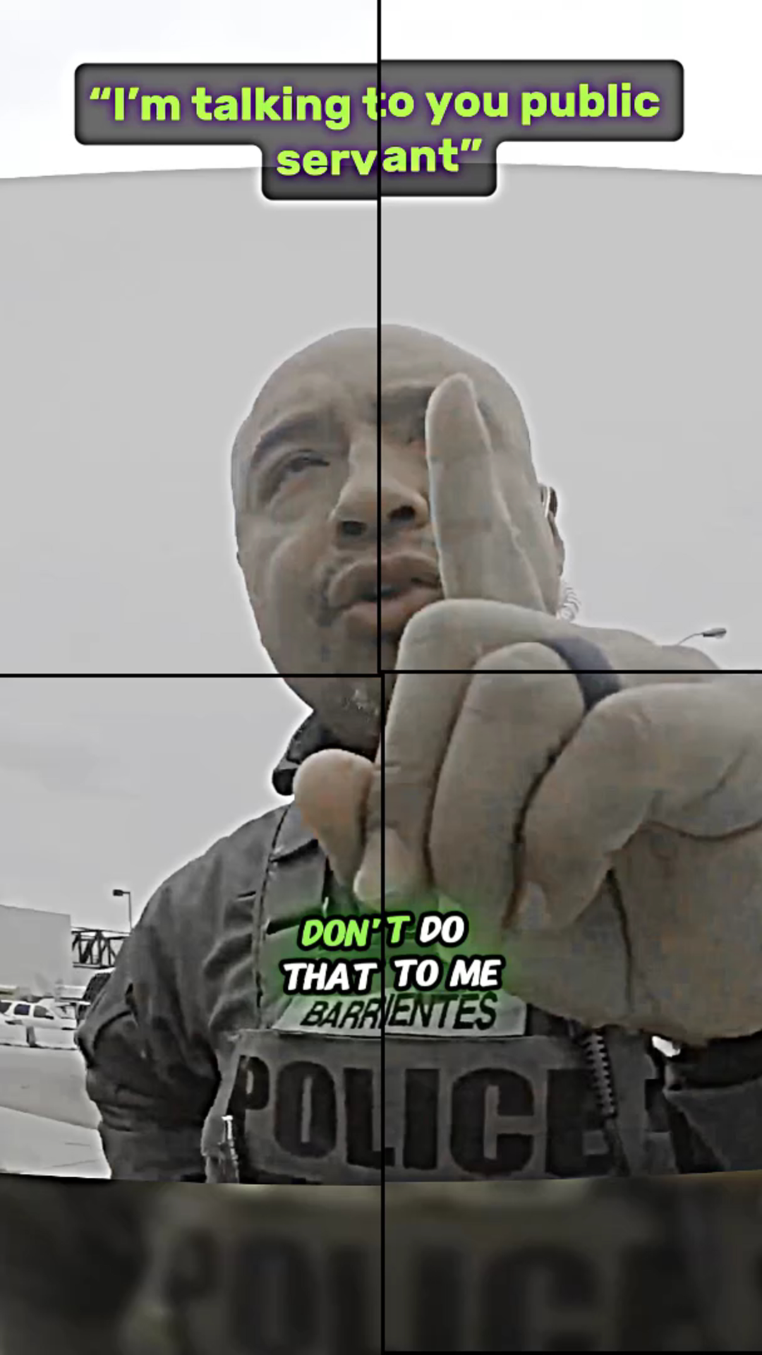“He was just walking home… until a cop accused him of a crime he didn’t commit 😡📹 The shocking truth was caught on video