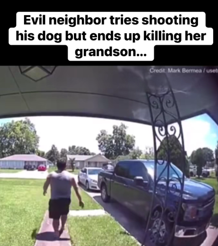 Evil Neighbor’s Bullet Meant for a Dog Tragically Kills Innocent Child 