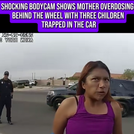 Shocking Bodycam: Mom Overdoses at the Wheel While Three Children Remain Trapped Inside the Car!
