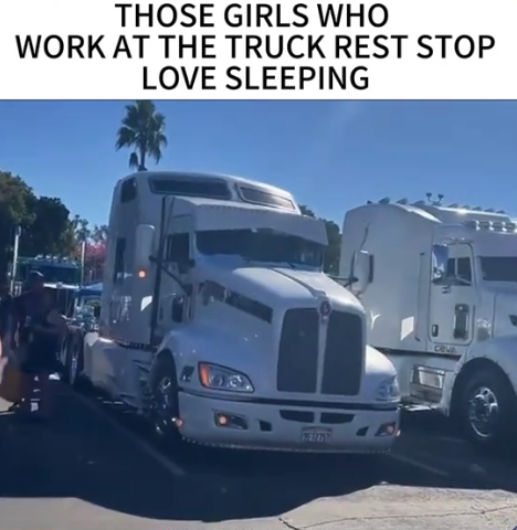 You Won’t Believe What These Girls Do at the Truck Stop!
