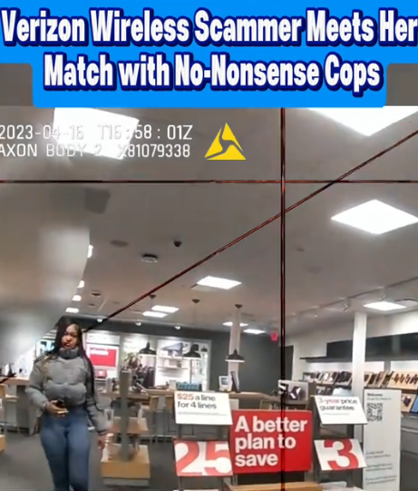 Verizon Scammer Thought She Outsmarted Everyone — Until No-Nonsense Cops Showed Up!