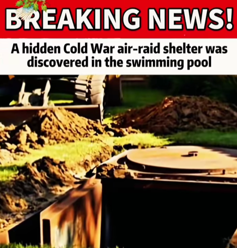 Family Finds Hidden Cold War Bunker Beneath Swimming Pool – What They Saw Inside Will Stun You!