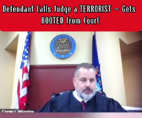 Courtroom Chaos: Defendant Calls Judge a “Terrorist” and Instantly Gets Kicked Out