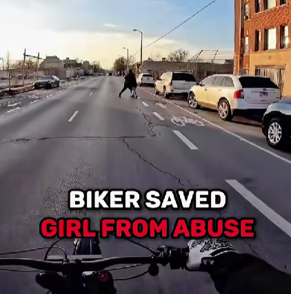 Biker Spots Disturbing Scene on the Road — and Ends Up Saving a Young Girl from Abuse