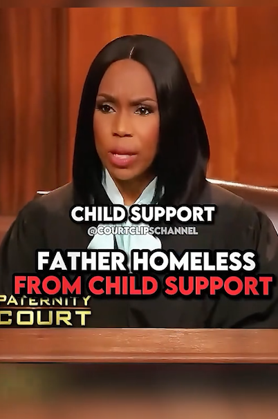 “Father Forced Into Homelessness After Massive Child Support Order — Judge STUNNED by His Story!”