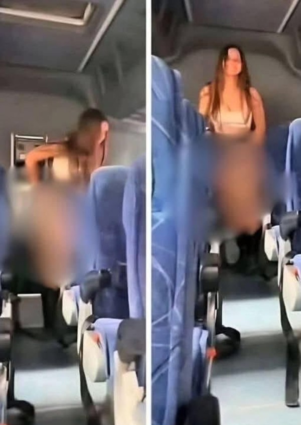 This girl was caught in mid-flight having rela… See More