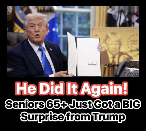 Seniors 65+ Just Got a HUGE Tax Surprise From Trump…