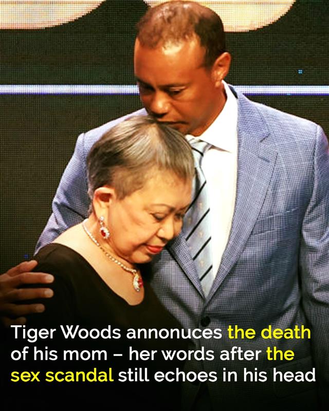 Tiger Woods’ Mother Speaks Out After His Scandal