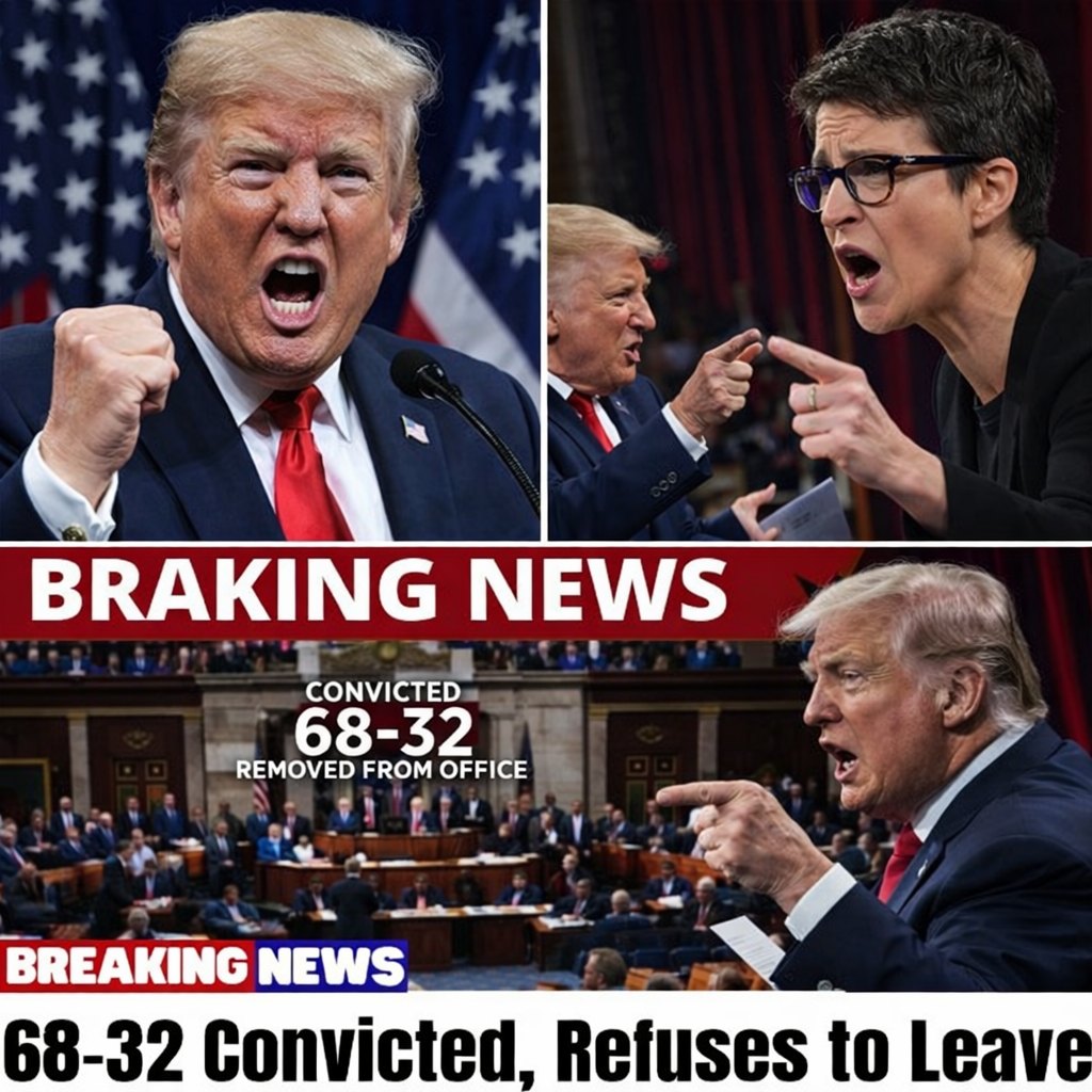 BREAKING: Senate Votes 68–32 to CONVICT — President Trump REMOVED, REFUSES to Accept Verdict.konkon