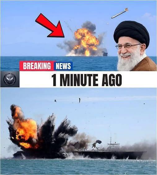 “Iran Tried to Sink a U.S. Aircraft Carrier — 32 Minutes Later, Everything Was Gone //See More”