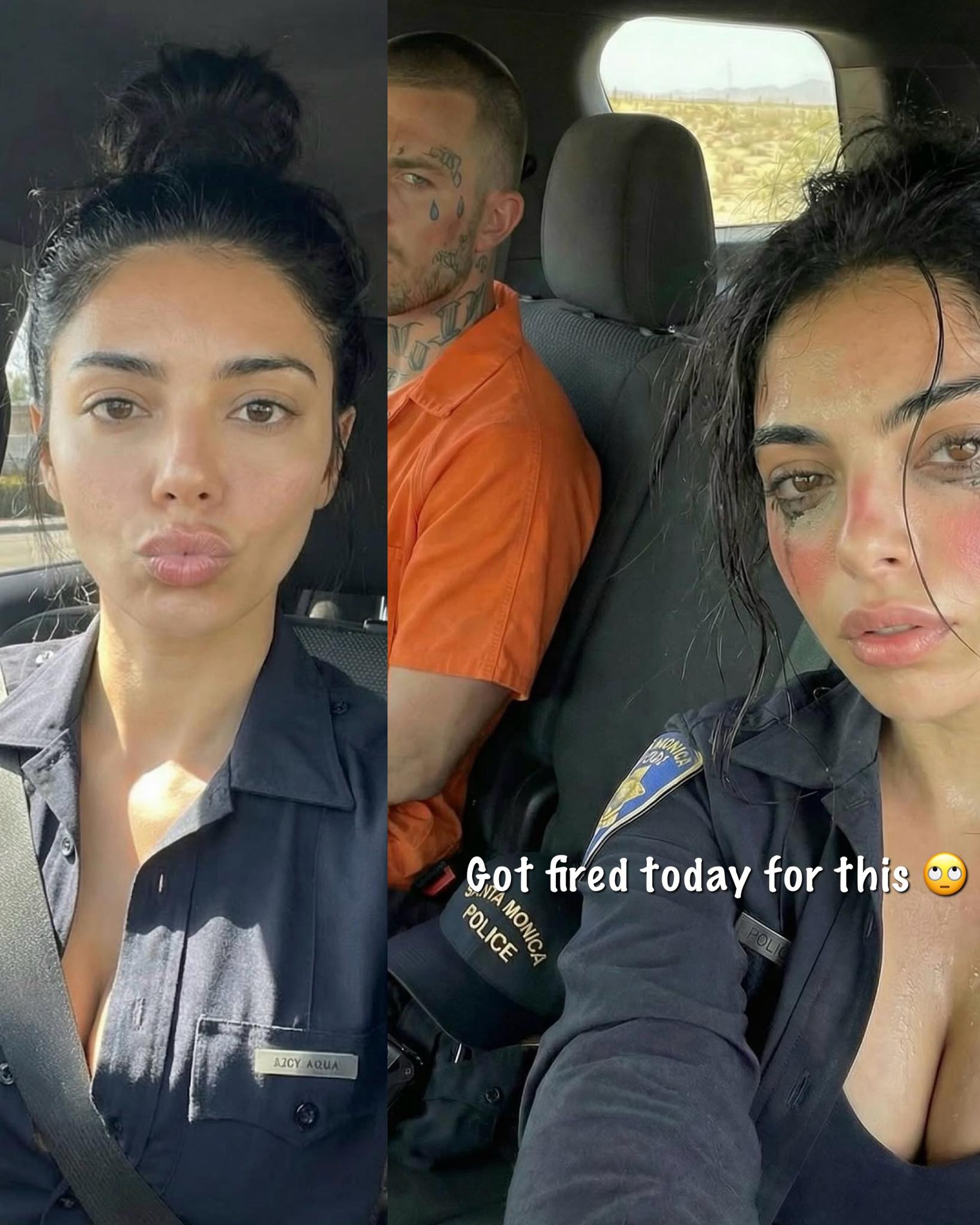 Cop gets suspended from the academy after recording a video…see more