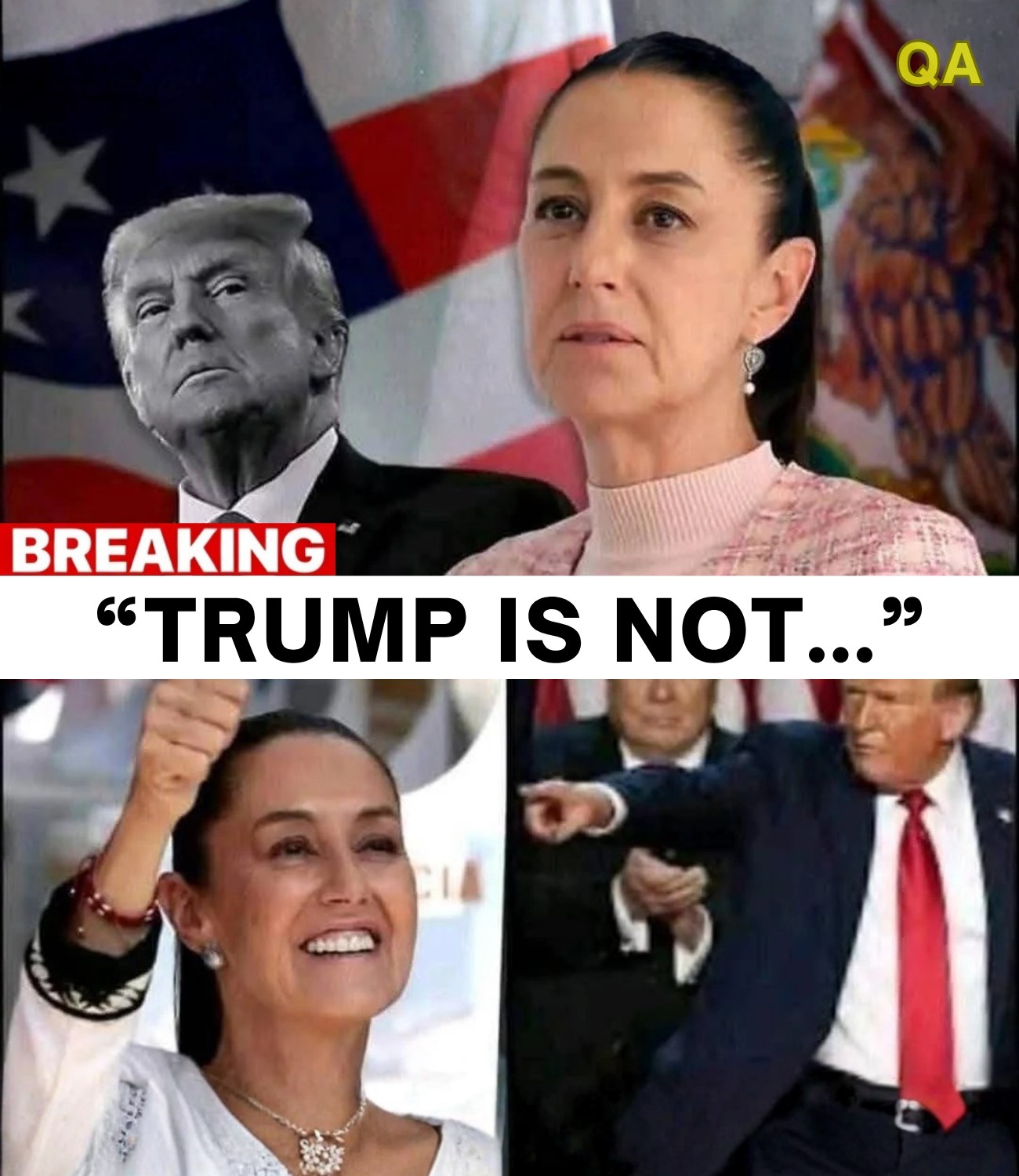 SB. Mexican president states that Trump will never…