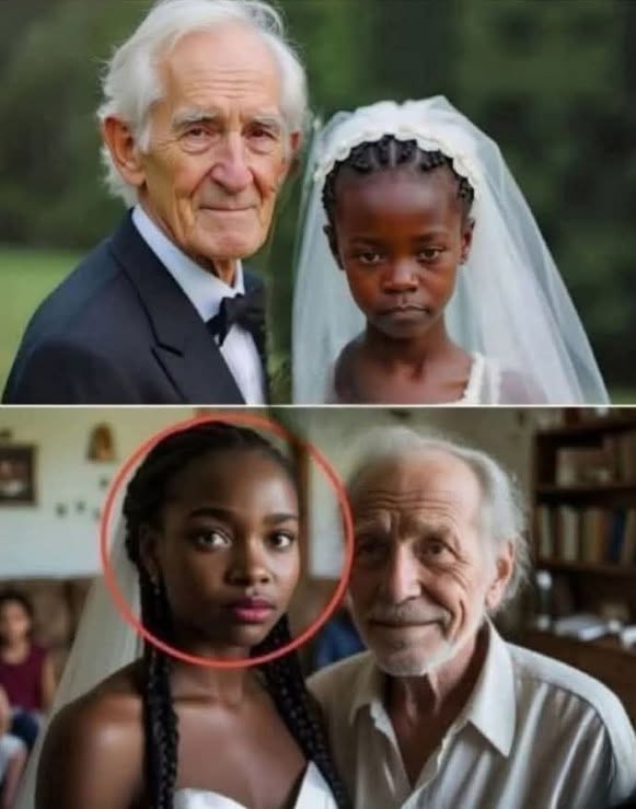 Sad black girl married to a 70-year-old man 10 days later she found…See more