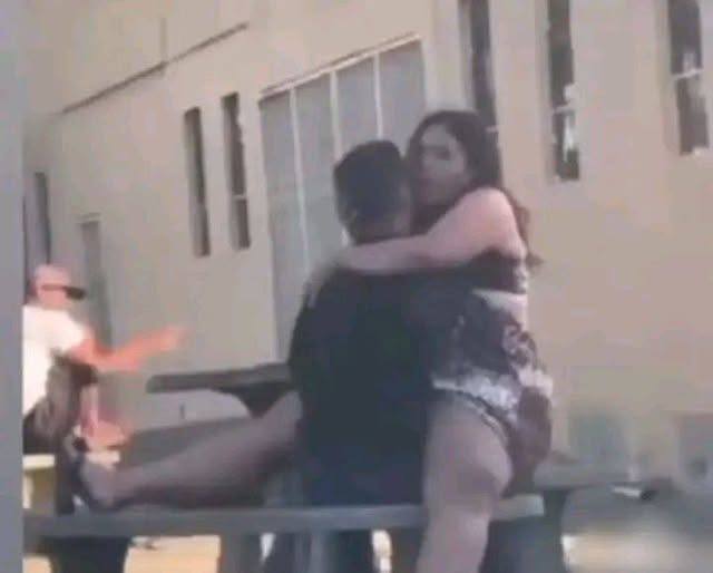This woman was caught having se…See more