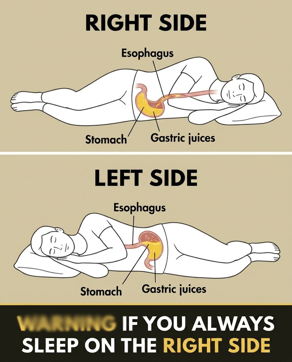 Note that if you always sleep on your right side, you should have… See more 👇👇