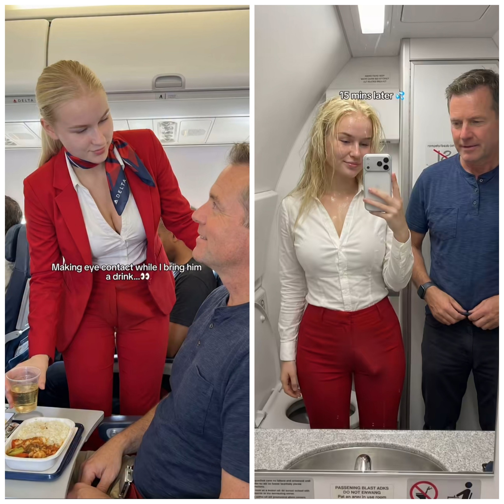 The Passenger Who Couldn’t Stop Looking at Her