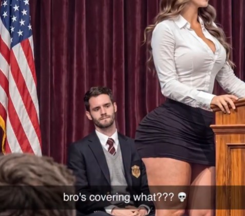A Student’s Embarrassing Moment After Getting Too Excited to Meet His Favorite Teacher