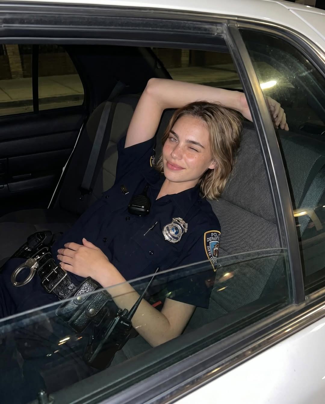 She Used a Police Car to Record Social Media Videos — What Happened Next Changed Everything