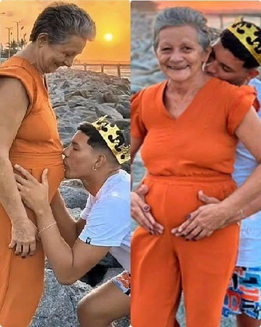 61-year-old woman who claimed to be pregnant with a 21