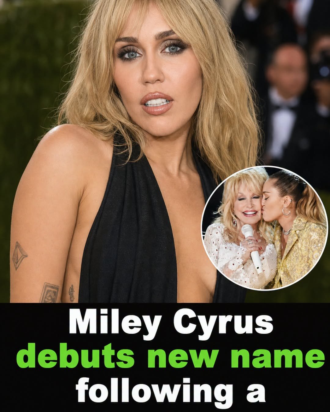 Miley Cyrus debuts new name following a difficult week