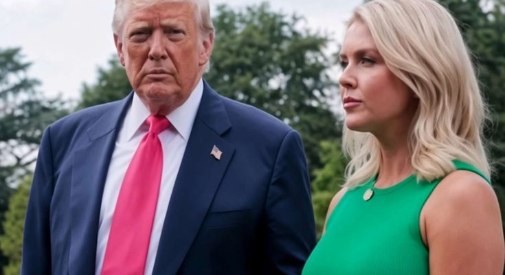 Trump Calls Karoline Leavitt “Irreplaceable” in Emotional Interview, Praising Her Loyalty, Service and Lasting Impact on His Administration…..