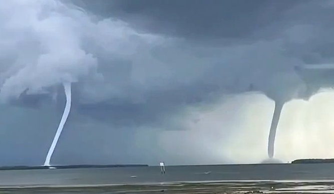 Two marine storms just occurred minutes ago near… See more