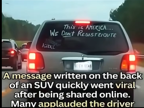 Driver’s Window Message Starts Conversation About Wealth and Opportunity