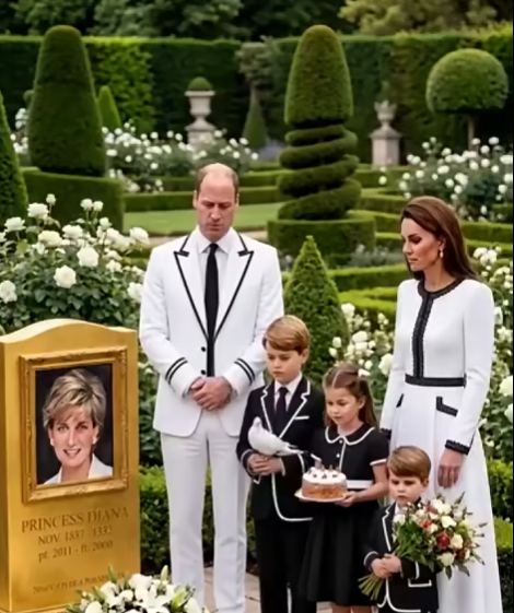 A quiet moment: William and his family prepare for the day Princess Diana left this world—a day that, for them, was not merely a news event, but Mother’s Day.