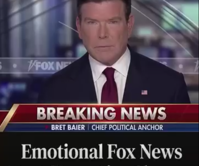 Emotional Fox News Host Stops Live Show…
